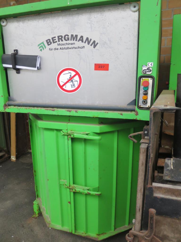 Bergmann BS8100 Müllpackstation
